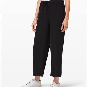 Lululemon on the fly wide leg pant black